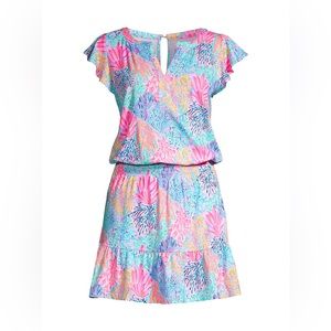 🌴 Lilly Pulitzer Multi Splashdance Ravi Romper. Size XXS. 🌴